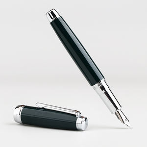 Majohn Nieuwe Maan <span class=keywords><strong>3</strong></span> Dark Jade Groene Vulpen Metaal Kleur Bakken Verf Extra Fine Art Penpunt Student Kalligrafie Pen made In China - Product Image 4