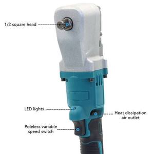 Clé à cliquet sans fil à batterie lithium-ion 21V, clé à cliquet à <span class=keywords><strong>choc</strong></span> sans fil, clé à cliquet à couple réglable de qualité industrielle, bricolage - Product Image 3