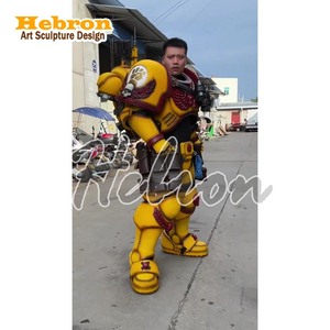 ชุดหุ่นยนต์แปลงร่างสมจริง EVA สำหรับทุกเพศทุกวัย ขนาดเท่าคนจริง พร้อมไฟ LED สำหรับคอสเพลย์ สำหรับการแสดงสำหรับผู้ใหญ่ - Product Image 6