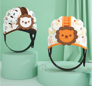 Helm bayi balita, topi lembut dapat disesuaikan saat belajar berjalan, topi anak-anak untuk berlari, merangkak, berjalan - Product Image 5