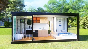 Cabane <span class=keywords><strong>de</strong></span> jardin moderne <span class=keywords><strong>de</strong></span> luxe, maison préfabriquée en conteneur, pod <span class=keywords><strong>de</strong></span> couchage pour hôtel - Product Image 5