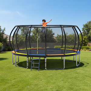 <span class=keywords><strong>Trampoline</strong></span> de jardin pour enfants, grand <span class=keywords><strong>trampoline</strong></span> robuste pour adultes, <span class=keywords><strong>trampoline</strong></span> de fitness <span class=keywords><strong>extérieur</strong></span> - Product Image 2