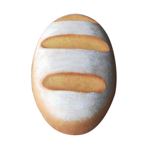 Jiahua Sculpture Fiberglass Bread <b>Ornament</b> Painted <b>Large</b> Decorative Sculpture For Bakeries - Product Image 5