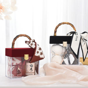 Caja <span class=keywords><strong>de</strong></span> regalo <span class=keywords><strong>de</strong></span> boda <span class=keywords><strong>de</strong></span> acrílico <span class=keywords><strong>transparente</strong></span> <span class=keywords><strong>de</strong></span> bambú creativo conjunto con estampado <span class=keywords><strong>de</strong></span> lámina <span class=keywords><strong>de</strong></span> oro caja <span class=keywords><strong>de</strong></span> regalo <span class=keywords><strong>de</strong></span> cumpleaños <span class=keywords><strong>de</strong></span> negocios portátil embalaje - Product Image 6