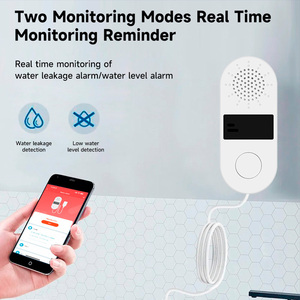 Tuya WiFi Water Leak Sensor 130DB Water Leak <strong>Detector</strong> Smart Life APP Notification Alerts Water <strong>Flood</strong> Leak Alarm Home Security - Product Image 6