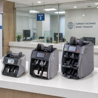 Compteur de billets de banque avec écran tactile TFT haute définition de 4,3 pouces pour la numérisation des devises et la comptabilité des fonds pour les banques