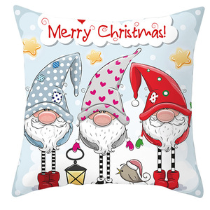 <strong>Christmas</strong> Design Sublimation Printing 18*18 Inch Square Zippered Pillowcase <strong>Cushion</strong> <strong>Cover</strong> Product Type - Product Image 6