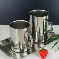 Produits tendance 2025 Nouveautés Classiques Tasses en acier inoxydable 304 de qualité supérieure Articles de boisson Prix d'usine Produits en gros