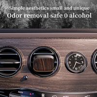 Diffuseur de parfum de luxe en alliage organique pour voiture, purificateur d'air quatre saisons, parfum Tea Encounter, logo personnalisé, grain de bois, pour grille d'aération