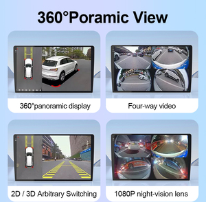 Lecteur multimédia automobile Qualcomm QCM6125 8G 256G, autoradio Android 9 10,36 pouces avec caméra à 360 degrés - Product Image 3