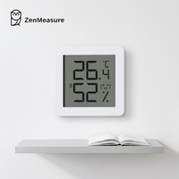 Capteur intelligent de température et d'humidité ZenMeasure avec écran LCD, indice de protection IP67, pour la surveillance en temps réel de l'air intérieur (OEM/ODM disponible)