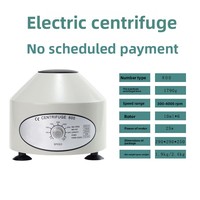 Mesin Centrifuge Elektrik Desktop 800D 20ML*6 Centrifuge Plasma Logam Portabel untuk Penggunaan Laboratorium