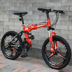 Mtbgoo 핫 판매 20 24 26 27.5 29 인치 21 속도 풀 서스펜션 저렴한 접이식 자전거 파키스탄 bicicleta 산악 자전거