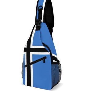 Drapeau de la Palestine sac à bandoulière personnalisé de haute qualité sacs à dos à bandoulière - Product Image 5