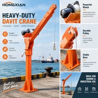 Mini-grue de levage montée sur véhicule, palan électrique 12V 24V pour camion, grue électrique à flèche de 1,5 tonne pour usage domestique