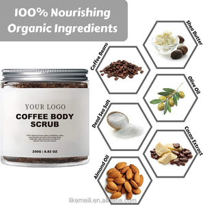 <span class=keywords><strong>Exfoliante</strong></span> Herbal OEM Natural de Alta Calidad con Manteca de Karité y Sal del Mar Muerto, Blanqueador de Piel, <span class=keywords><strong>Exfoliante</strong></span> Facial de Café para Rostro y Cuerpo - Product Image 3