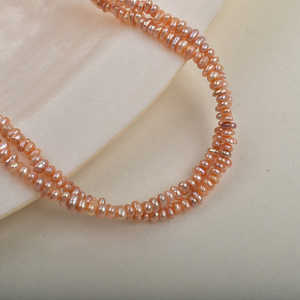 1230 Fabricantes Venta al por Mayor de Cuentas Sueltas de Agua Dulce Blancas Hechas a Mano en Forma de Arroz para Joyería DIY, Material Natural para Bisutería - Product Image 2