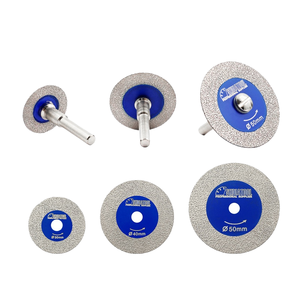 Lames de <span class=keywords><strong>scie</strong></span> diamantées rondes ultra-minces de 40/<span class=keywords><strong>50</strong></span>/60 mm de diamètre pour la gravure et la découpe de carreaux et de jade en DIY - Product Image 4