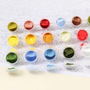 Kit <span class=keywords><strong>de</strong></span> <span class=keywords><strong>Pintura</strong></span> DIY FOSKA, 3 Pinceles <span class=keywords><strong>de</strong></span> Diferentes Tamaños, Lienzo Enmarcado, <span class=keywords><strong>Pintura</strong></span> por Números para <span class=keywords><strong>Adultos</strong></span>, Empacado en una Caja <span class=keywords><strong>de</strong></span> Regalo - Product Image 3