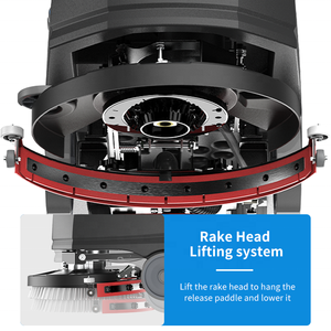เครื่องกวาดพื้นไฟฟ้าอัจฉริยะใช้แบตเตอรี่ขับเคลื่อนอุตสาหกรรมเครื่องถูพื้นแบบเดินตามหลัง - Product Image 6