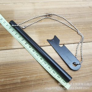 ที่จุดไฟแมกนีเซียม 8 ชิ้น สีดำ อุปกรณ์เอาตัวรอดกันลม สำหรับใช้งานกลางแจ้ง - Product Image 2