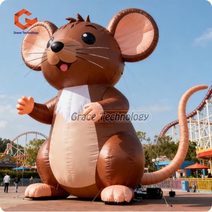 Modèle de <span class=keywords><strong>rat</strong></span> gonflable géant de souris gonflable de dessin animé pour la décoration publicitaire - Product Image 5