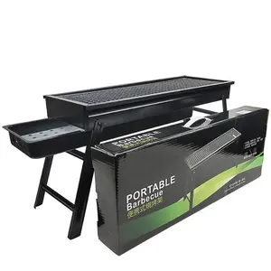 Outdoor Barbecue rack, Charcoal household, Foldable and convenient oven