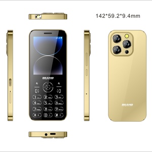 โทรศัพท์มือถือจอ LCD ขนาด 2.8 นิ้ว ยี่ห้อโรงงาน รุ่นใหม่ล่าสุด ดีไซน์บาง พร้อมปุ่มกด  โทรศัพท์สำหรับผู้สูงอายุ รองรับ 2G 2 ซิม GSM พร้อมเครื่องเล่น MP3 MP4 - Product Image 1