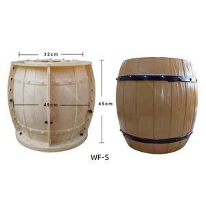 Grosir besar pasokan besar berbagai Abs plastik tanaman taman buatan kayu Pot bunga cetakan untuk beton semen Pot ember - Product Image 4