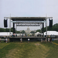 Estructura de Aluminio para Luces de DJ, Estructura para Escenarios, Conciertos y Eventos, Exhibidores de Estructuras, Certificación TUV