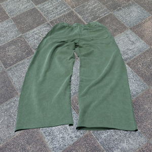 Pantalon de survêtement en coton vert personnalisé avec logo, taille élastique, imprimé caoutchouc en relief, décontracté, pour homme, style streetwear automne - Product Image 4