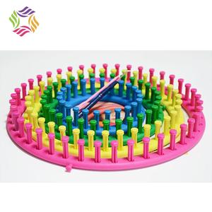 Charmkey 18.5 Cm Vòng Nhựa Thông Tư Nhanh Tay Đan Bộ Tròn <span class=keywords><strong>Loom</strong></span> Công Cụ Đan Dệt Kim <span class=keywords><strong>Loom</strong></span> Vòng <span class=keywords><strong>Loom</strong></span> - Product Image 2