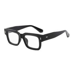 Square Frame Anti Blue Light Glasses PC Lens Full Frame Unisex <b>Eyewear</b> - Product Image 5