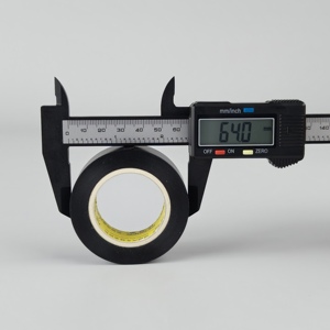 RENDER FR-010 ROHS/ISO9001/ Certified High-quality Flexible PVC Flame-retardant Wire Harness <strong>Adhesive</strong> Tape Black <strong>Ultra</strong>-<strong>thin</strong> - Product Image 2