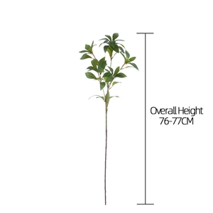 CL21300 Fleur Artificielle <span class=keywords><strong>Pieris</strong></span> <span class=keywords><strong>Japonica</strong></span> Branche Faux Tige Andromède Japonaise pour Mariage Maison Bureau Décoration de Jardin - Product Image 6