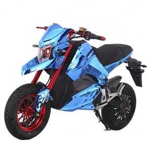 Nueva Motocicleta Eléctrica de 12 Pulgadas y 2000W con Motor de Alta Velocidad, Velocidad de 70km/H, Motocicleta Eléctrica para Adultos - Product Image 3