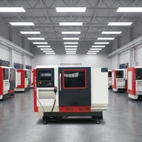 Tour CNC à lit plat horizontal facile à utiliser AWR26 avec mises à jour logicielles à vie pour les jantes en alliage magnésium-aluminium
