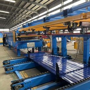 남아프리카 공화국 자동 Ibr 루핑 시트 만들기 기계 더블 레이어 타일 롤 기계 핫 세일 장착 기어 베어링 모터 코어 - Product Image 4