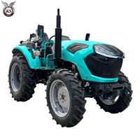 Tracteur à châssis plat Kesheng série TB 50-100 CV, longue durée de vie, adapté à divers sols et aux diverses attaches agricoles arrière