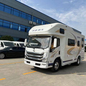 China autocaravanas 6 <span class=keywords><strong>plazas</strong></span> <span class=keywords><strong>dos</strong></span> camas caja de cambios automática remolque de viaje - Product Image 2