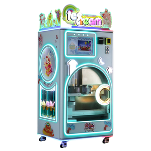 Đồng tiền hoạt động mềm Kem Máy bán hàng tự động tự phục vụ Milkshake sữa chua đông lạnh Kem pint Máy bán hàng tự động - Product Image 3