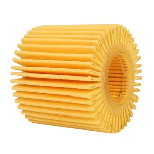 Manufacturer Supplier Auto Car Engine Accessories Hepa Durable Car Oil Filter For Japanese 04152-37010 04152-YZZA6 OE117J