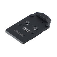 Plaque de montage Ohhunt Precision Red Dot pour modèles optiques prêts à l'emploi CZShadow2 et 407C/507C/508T
