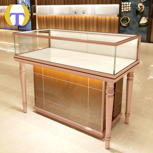 Exhibidores de Joyería con Diseño 3D Personalizado, Iluminación LED, Área <span class=keywords><strong>para</strong></span> Logotipo, <span class=keywords><strong>para</strong></span> Nuevas Boutiques de Lujo - Product Image 4