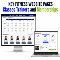 Diseño y Desarrollo de Sitios Web Personalizados para Reserva de Clases de Fitness con Horarios de Clases, Perfiles de Entrenadores y Planes de Membresía