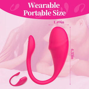 Hot Selling App Wireless Vibrator <span class=keywords><strong>Sex</strong></span> Spielzeug für Erwachsene 9 Frequenz Small Dolphin Vibrator Weibliche Masturbation G-Punkt Klitoris Vibrato - Product Image 6