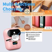 Phomemo M110 Mini imprimante thermique d'étiquettes Machine de codes à barres d'affaires pour l'impression d'adresse de Logo autocollant