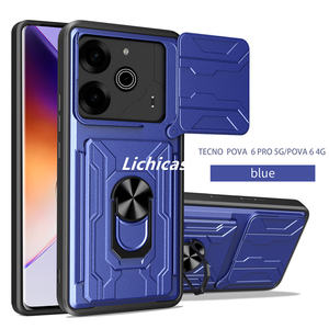 Lichicase Anti-drop TPU Hybrid PC Cámara Protección Contraportada para Tecno Pova <span class=keywords><strong>7Pro</strong></span> 7Ultra Funda de teléfono personalizada - Product Image 6