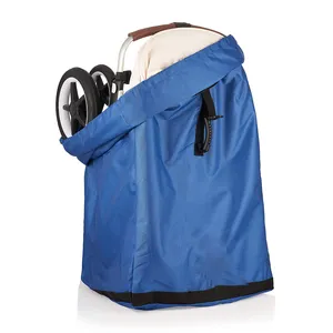 Sac de voyage pour poussette personnalisé ultra durable sac de poussette double standard pour vérification de porte d'avion et sac de voyage de transport