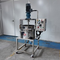 Réservoir de mélange de chaleur de veste d'agitateur de mélangeur de l'acier inoxydable 50L 100L 200L 500L